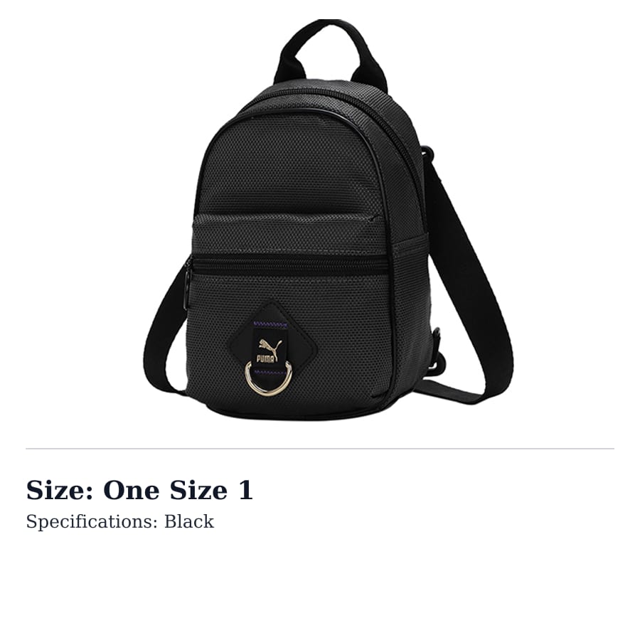 PUMA Polyester Backpack Regular Women's Black 077945-01