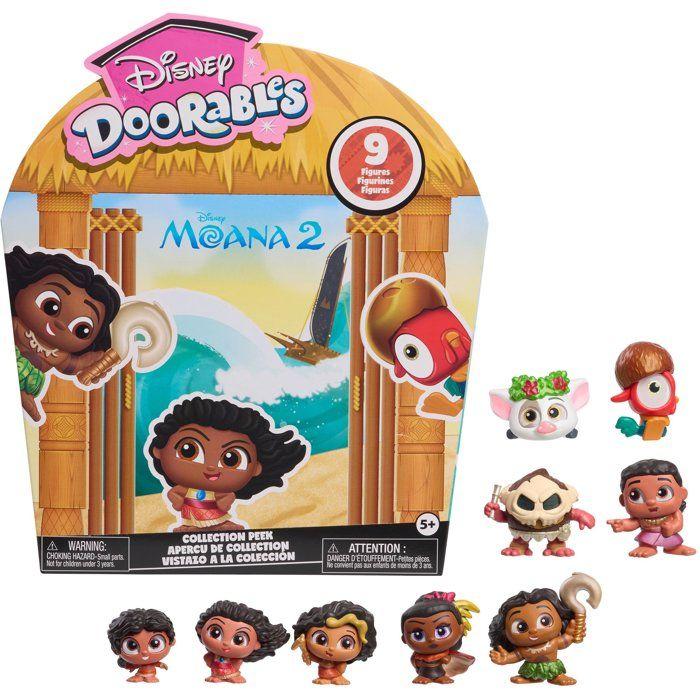 Doorables Vaiana Coffret collector, Doorables Disney, Figurine a collectionner de 3,8 cm, Des 5 ans
