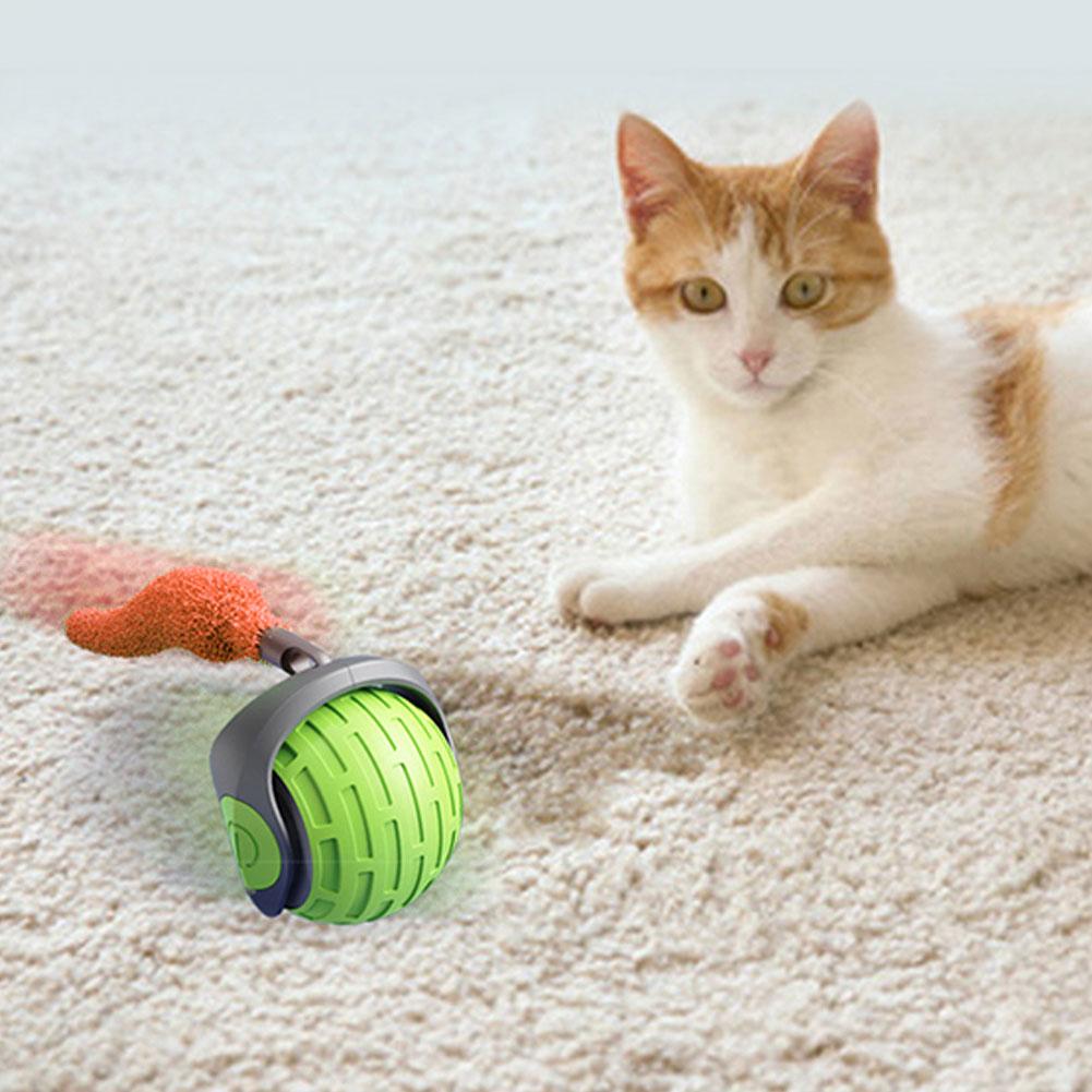 Interactive Cat Toy Ball Cat Interactive Ball Toy Automatic Cat Toy for Endless Entertainment Pet Toys Supplies