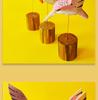 Handgeschnitzter Holz-Kolibri-Anhänger - Kreative kleine Vogel-Desktop-Dekoration Geschenk