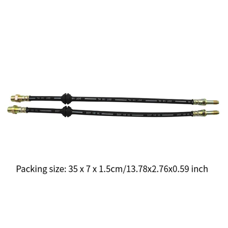 Hydraulic Front Brake Hose Kit Easy Install High Performance Car Metal Rubber Tubes for BMW E46 323i 325i 328i Z4