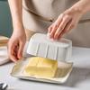 Exquisite Butter Tray Rectangular Cheese Fresh-keeping Box Baking Tools Butter Dish  Hotel