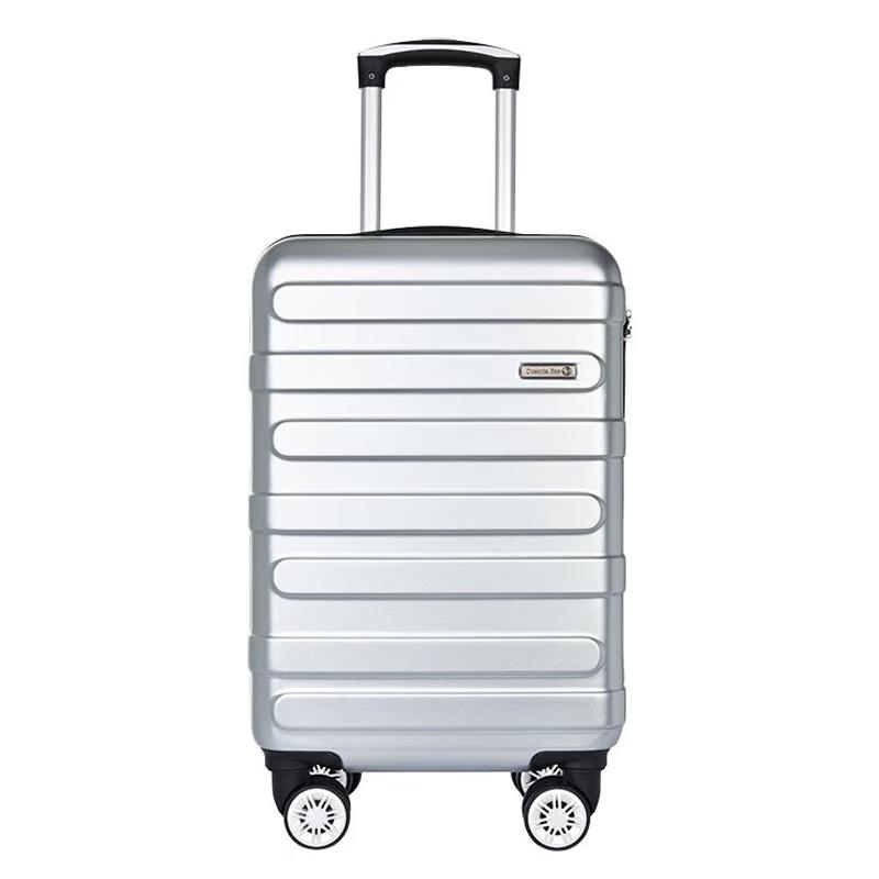 Oceania Kangaroo DS-R010 20-inch Striped Spinner Luggage