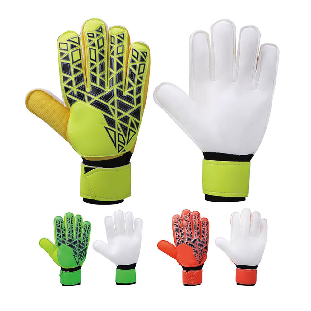 China Manufacturer Cheap Contact Latex Finger protection Football Goalkeeper Gloves for Kids