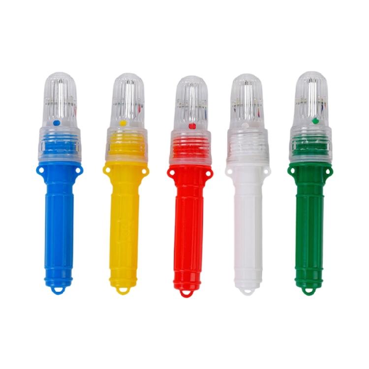 3pcs LED Fishing Lamp Marine Signal Light Positioning Flashing Light Fishing Net Warning Light