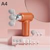 Upgraded Fascia Gun Replaceable 3/5-Head Massager Muscle Relaxation Silent Massager Portable Mini Electric Fascia Massager