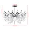 Moderner 6-armiger K9-Kristall Deckenleuchter Pendelleuchte Beleuchtungskörper Raumdeko