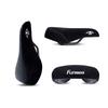 Funsea Bicycle Accessories Saddle for Wheelie Stunt Big BMX Cruiser Bike Seat with Grippy Surface 8mm Steel Rail White Eagle Eye