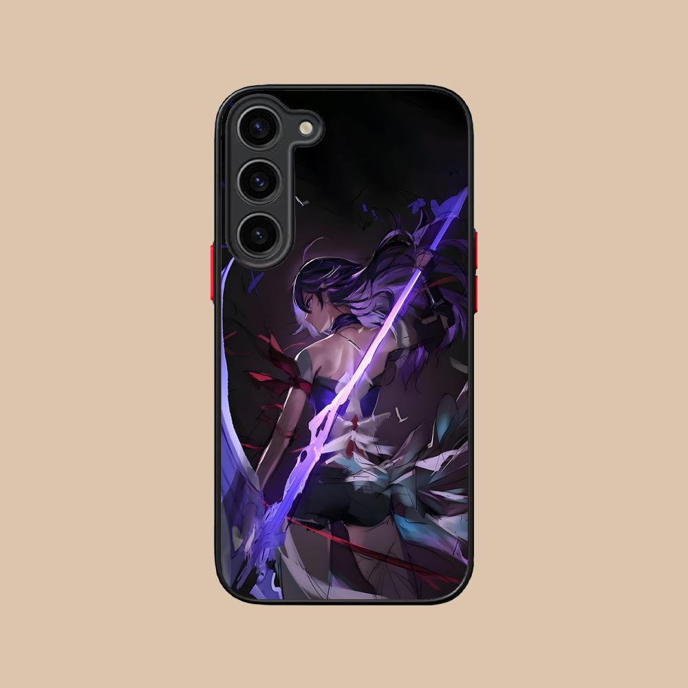 HSR Acheron Silicone Mobile Phone Case for Samsung Galaxy S26 S25 S24 S23 S22 S21 Plus FE Ultra Colorful Cover