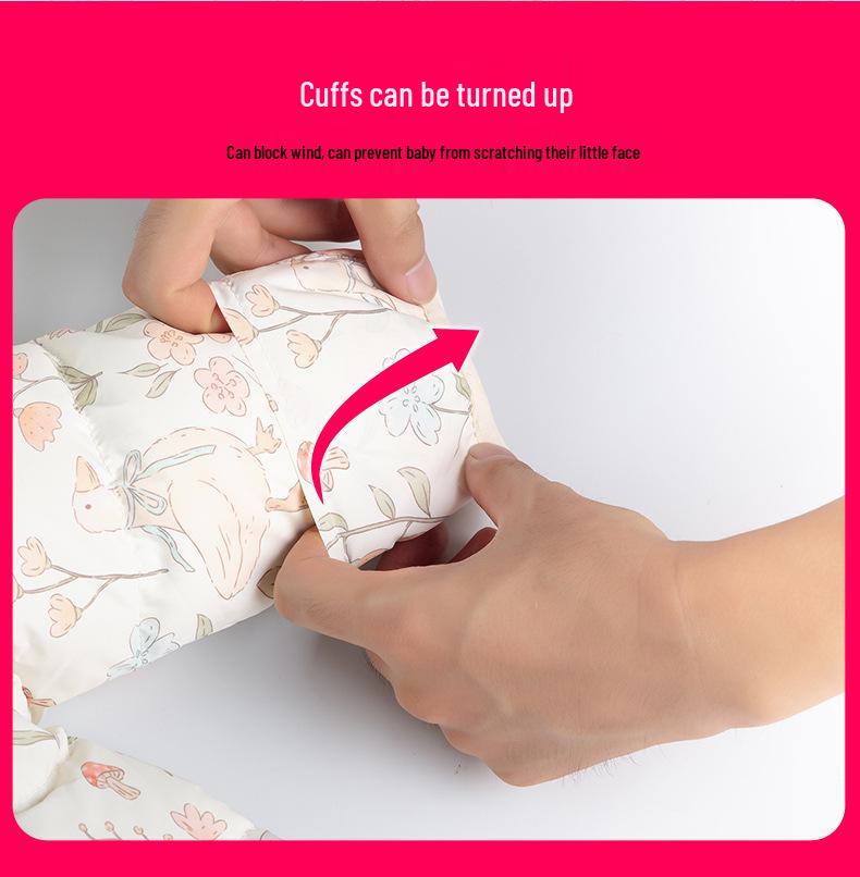 Infant Winter Snowsuit: Unisex Thickened Romper for Newborns