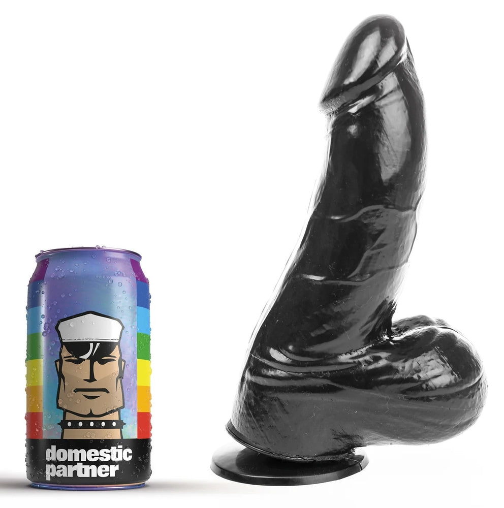 Gode DP83B Grenadier M 15 x 6.5cm Noir - Domestic Partner - Dildos Noir