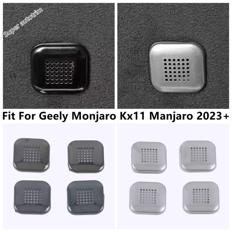 Roof Microphone Speaker Audio Loudspeaker Sound Frame Sequ Cover Trim Accessories For Geely Monjaro Kx11 Manjaro 2024