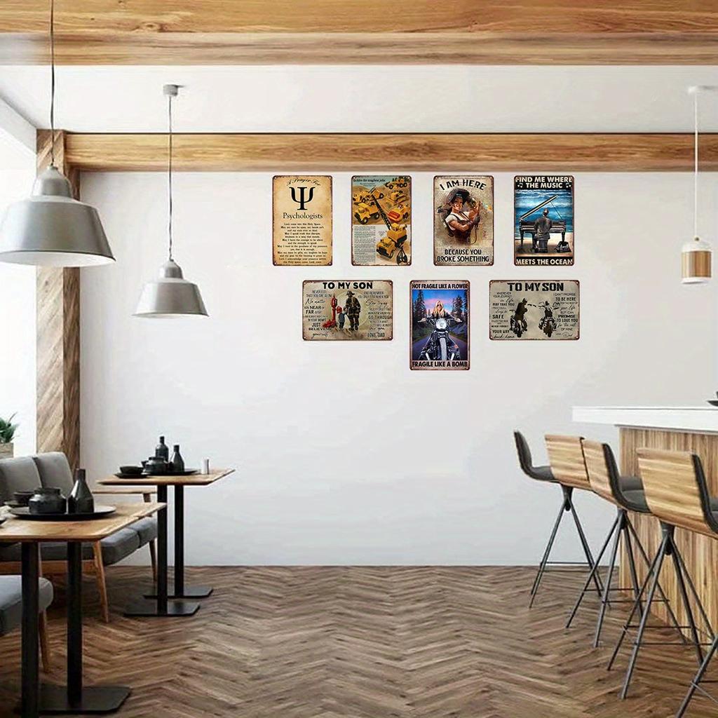 1pc Vintage Metal Tin Sign "Beware of Dog - Keep Gate Shut" - Durable Safety Warning Decor for Home & Outdoor Use