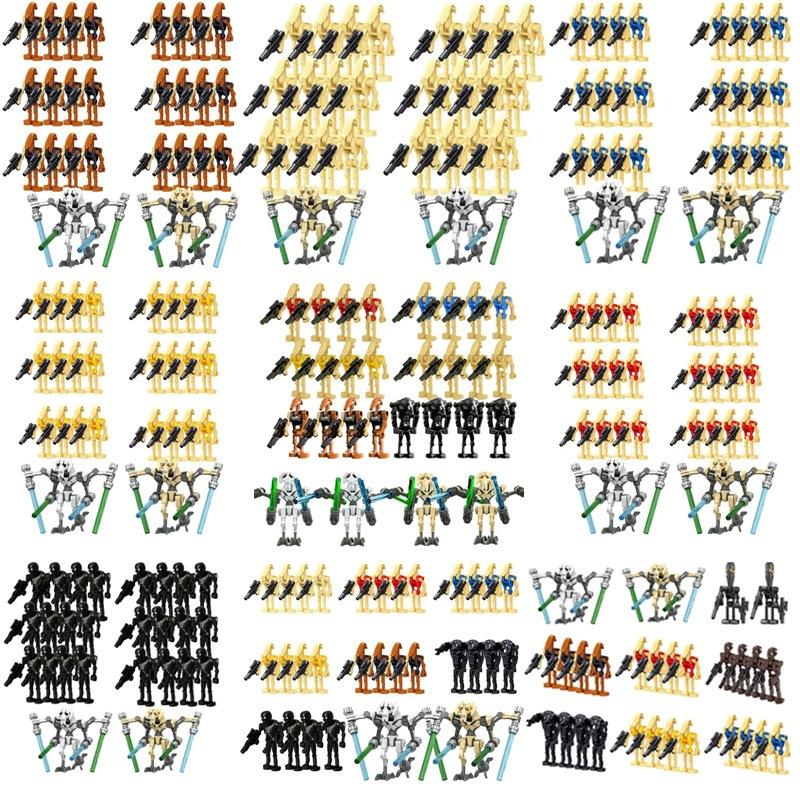 Star Battle Robot General Building Blocks Minifigure Kids Assembly Toy Figure War Series Poseable Joints Educational STEM Ages 6+ PYP