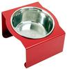 Ours Food Bowl Stand, Small, Red