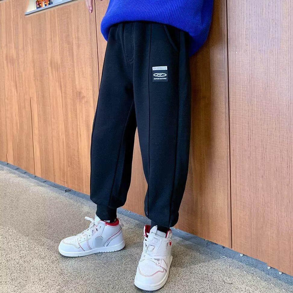 Dětské kalhoty jarní novinka dětské ležérní kalhoty dětské kalhoty jarní kojenecké kalhoty volné stahovací kalhoty