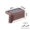 Waterproof Solar Deck & Stair Lights for Outdoor Steps, Fences, Yards, Patios, Garages, and Driveways.