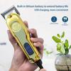 Professional Rechargeable Metal Hair Clipper with Digital Display