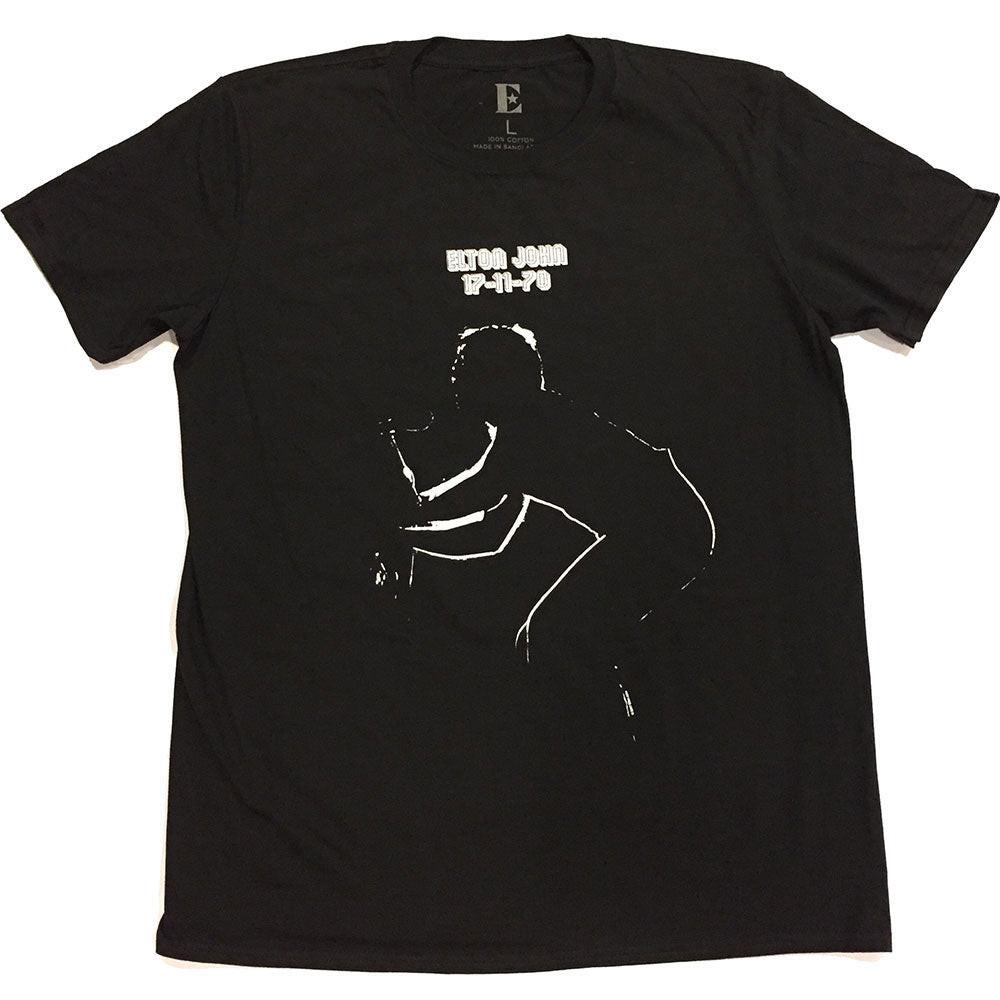 New Elton John T-Shirt: 17.11.70 Album OFFICIAL black XXL