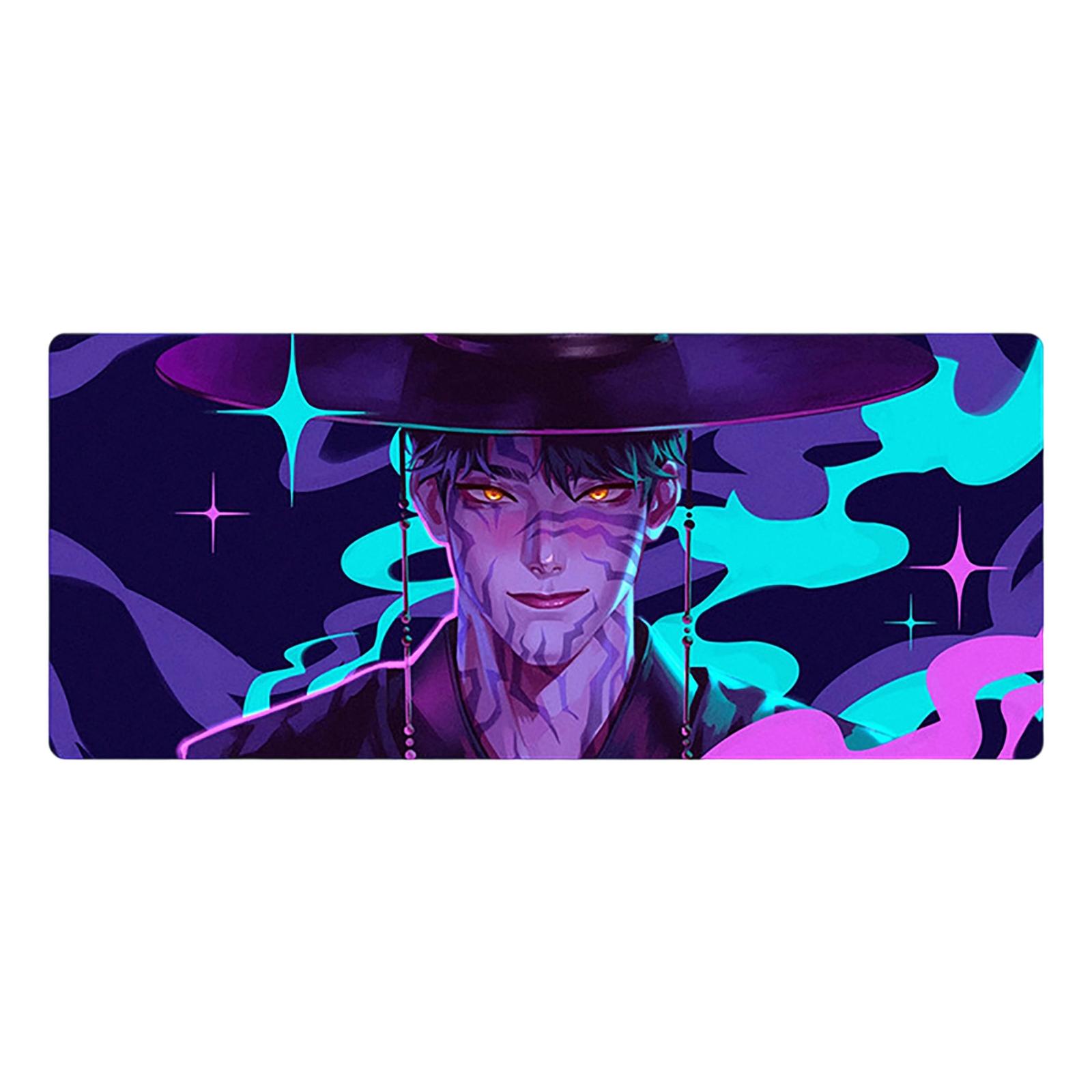 

Gaming Mouse Pad, Rubber Base, Thick Desk Mat For Computer And Laptop One Size