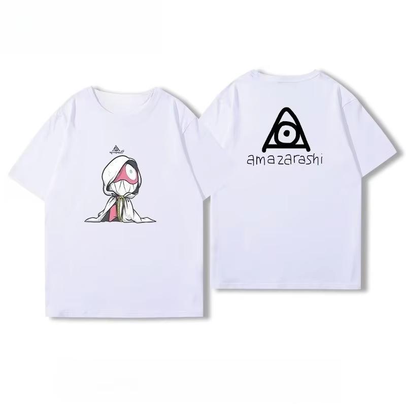 

2025 new Japanese Rock Band Amazarashi Shortsleeved Tshirts for Men and Women Summer New Simple Loose Cotton Half Sleeve Tide 4XL