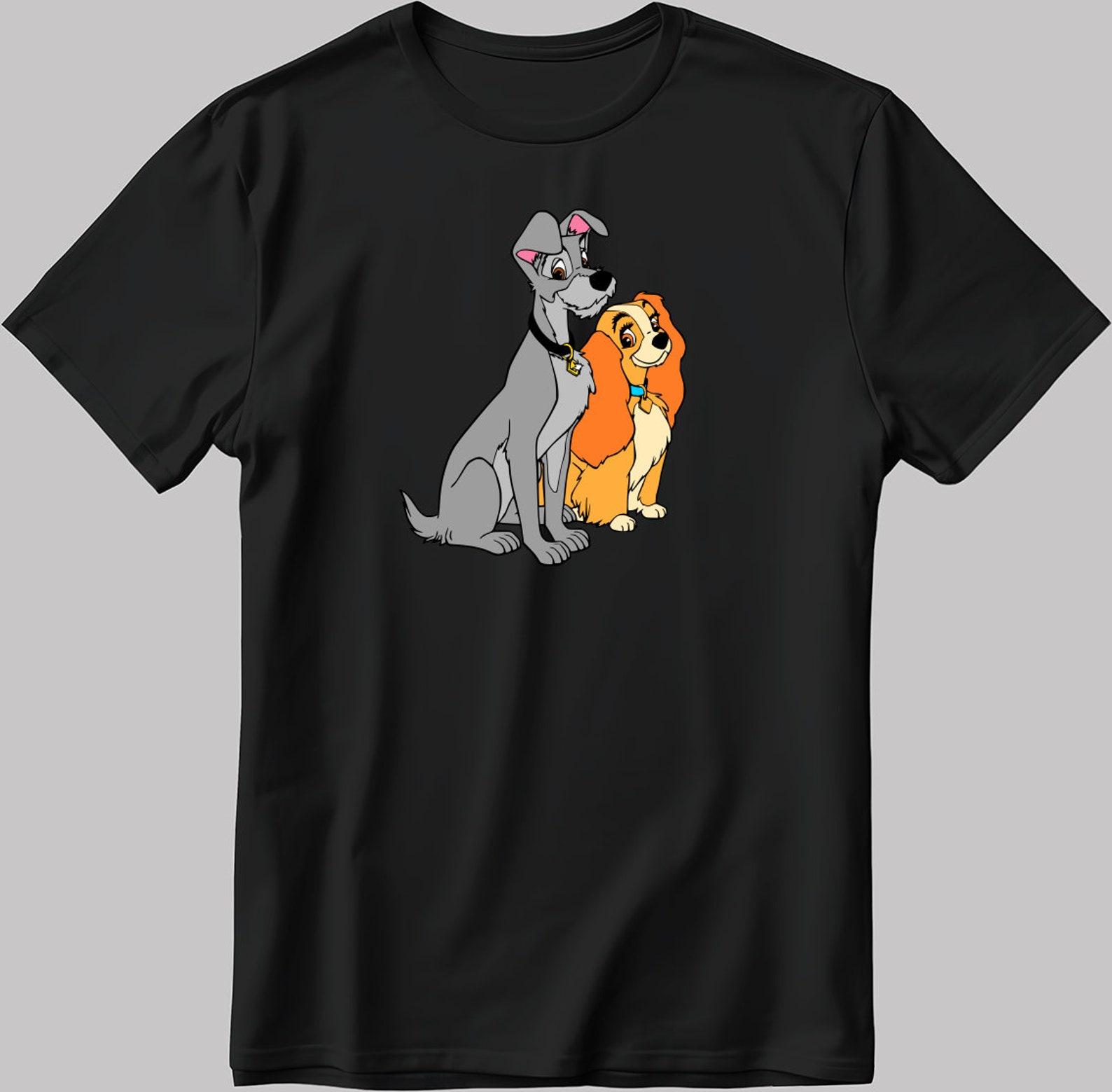 Lady and the Tramp T-Shirt: Couple Matching Tee 4XL