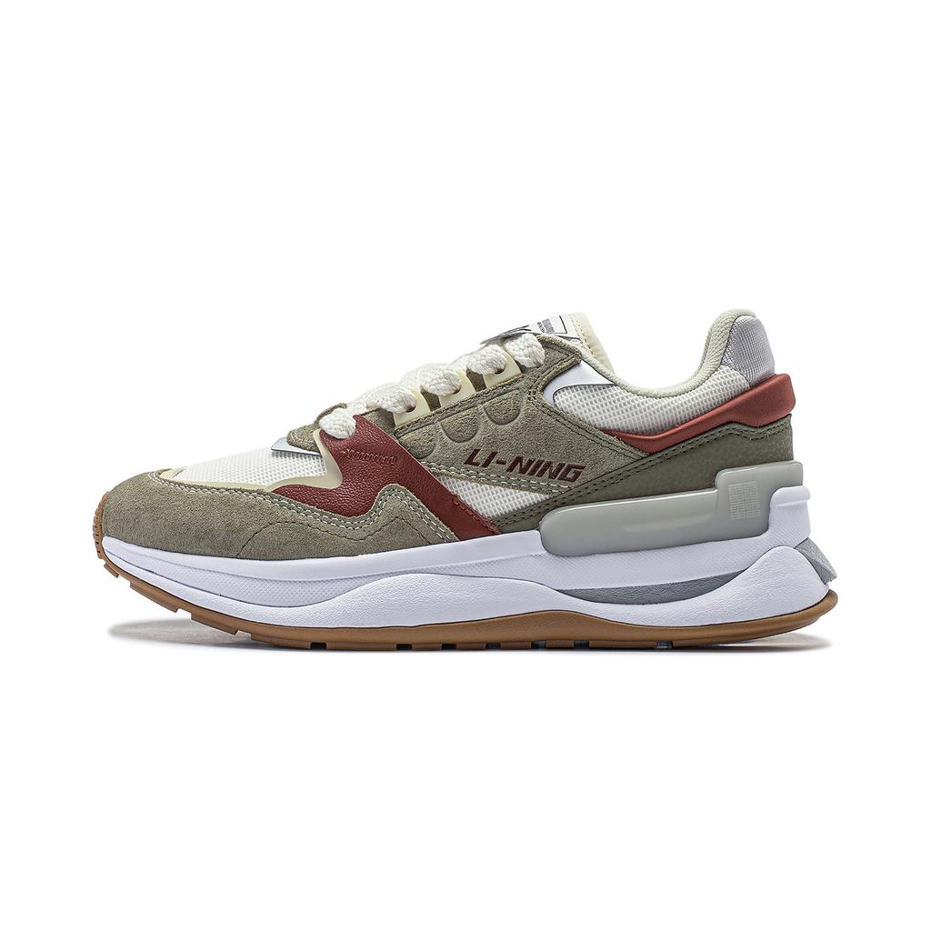 Li Ning 001 Original Aspiration V2 Cushioning Slip Resistant Abrasion Resistant Support Rebound Low Top Casual Shoes AGCU062-2
