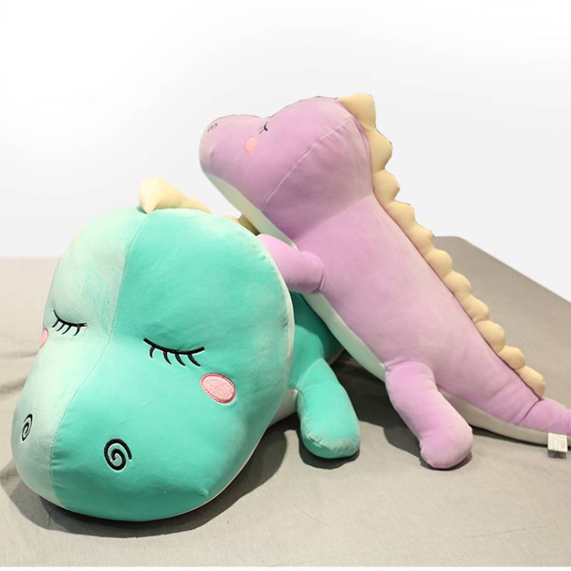 Dinosaur Toy Plush Cartoon Doll Sleeping Throw Pillow Decorate Gift Children