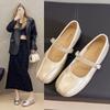 Mary Jane with women's fashion versatile single shoes 2025 spring and summer new soft-soled comfortable flats