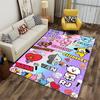 "Colorful Cartoon Character Carpet with Fun BT21 Designs for Kids" Suitable for Use As an Anti-slip for Living Room Bedroom Sofas