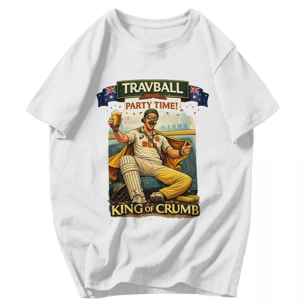 Men T Shirt Travball Travis Head Trendy Idea Y2K Graphic Anime Unisex Clothing T Shirts