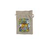 5Pcs Halloween Burlap Drawstring Favor Bag Spooky Pumpkin Goodie Treat Bags for Kids Trick or Treat Sack Party Decorate Supplies
