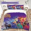 Unicorn Academy Pattern Bedding Uilt Set Uilt Cover Pillowcase Home Decoration Birthday Gift (1 * Duvet Cover + 2 * Pillowcase  Without Core)95