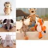 Jungle Animal Plush Toy Adorable Pp Cotton Stuffed Doll For Kids Babies
