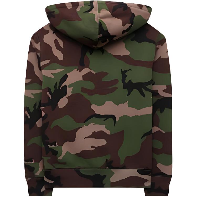 Polo Ralph Lauren Hanorac Ss23 Colorat Imprimat cu Fermoar Copii hanorace Verde 323832974-002