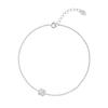[Rosemont] Silver Clover Anklet Ra25B50A