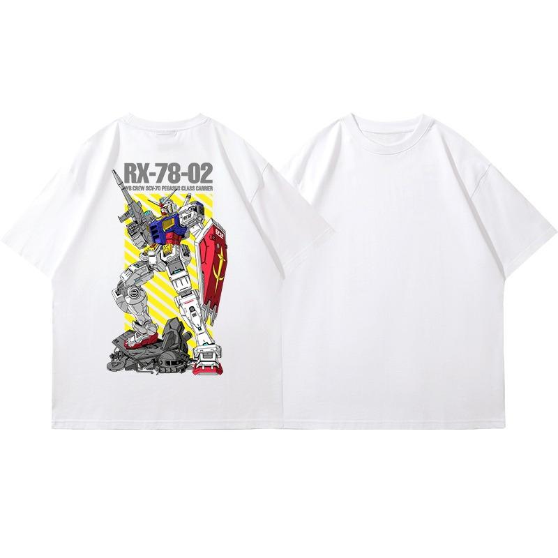 

Hightop ShortSleeved Printed TShirt Summer 2026 Unisexs Cartoon Print Pure Cotton Loose Roundneck TShirt 4XL