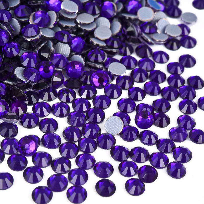 Imitation Glass Hot Diamond Rhinestone, Hot Melt Adhesive Bottom Protein Porcelain White Diy Crystal Beauty Clothing Accessories