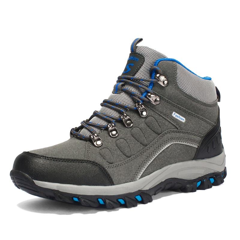 Unisex Outdoor Hiking Shoes Large Size 35-46 Trekking Sneakers for Walking Travel Trail and Casual Adventure Wear
