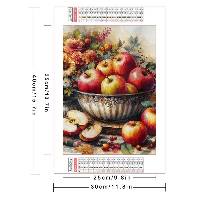 Diamond Embroidery Sale Fruit Flower Mosaic Needlework Full Kits Diamond Painting Kitchen Floral Cross Stitch Needlework