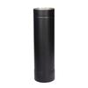 Wood Stove Vent Black Chimney Connector Easy Installation Smoke-free Operation Die-formed Fittings For Wood Stoves