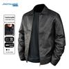 JEANSWEST Men's PU Leather Jacket