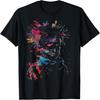 Anime Manga Motif Abstract Illustration Anime T-Shirt