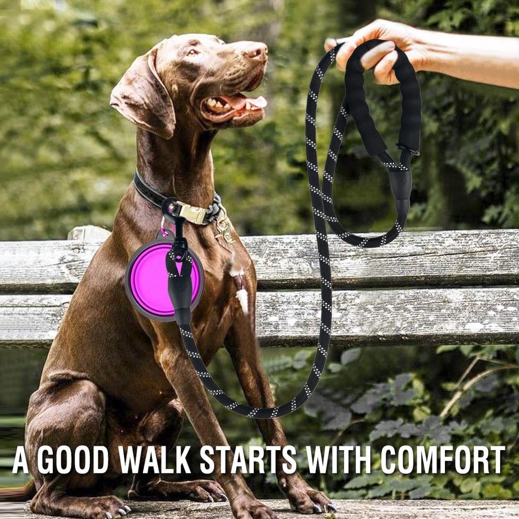 Correa para perro fuerte, correas para mascotas, correa reflectante para perros grandes, pequeños y medianos, remolque de arrastre, Golden Retriever