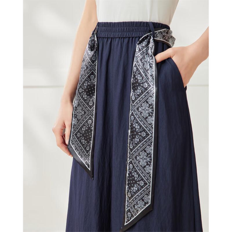 IEF 2025 Summer/Autumn French Style Loose Wide-Leg Commuter Pants