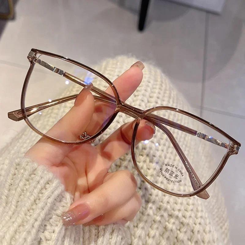 Anti Blue Light Eye Protection Presbyopia Glasses Ultra Light Diamond Cutting Reading Eyeglasses High Definition Far Sight Glass