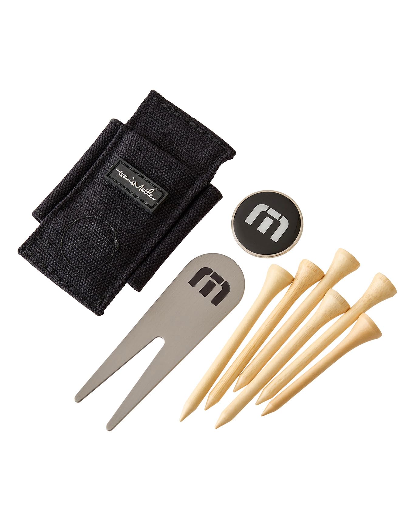 

Tee Set Fork Marker Golf Round 7AJ922 Black Free Size [Travis Matthew] (Green Set) / / чёрный