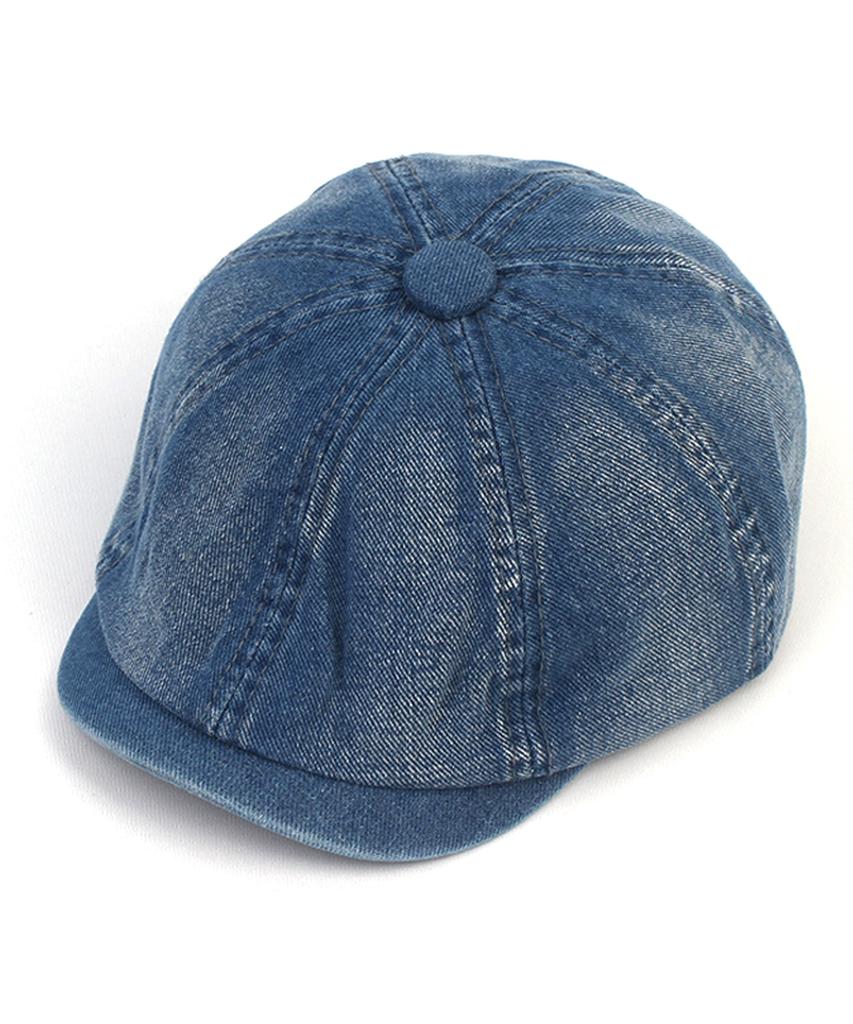 Washing Denim Banding Hunting Cap