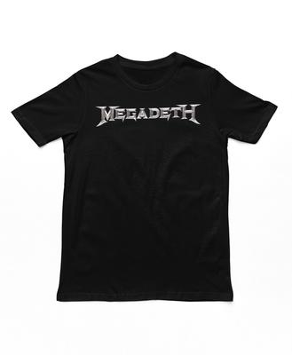 26 Megadeth Logo T Shirt Mens Rock and Roll Music Classic Band Tee New Black Unisex T-Shirt