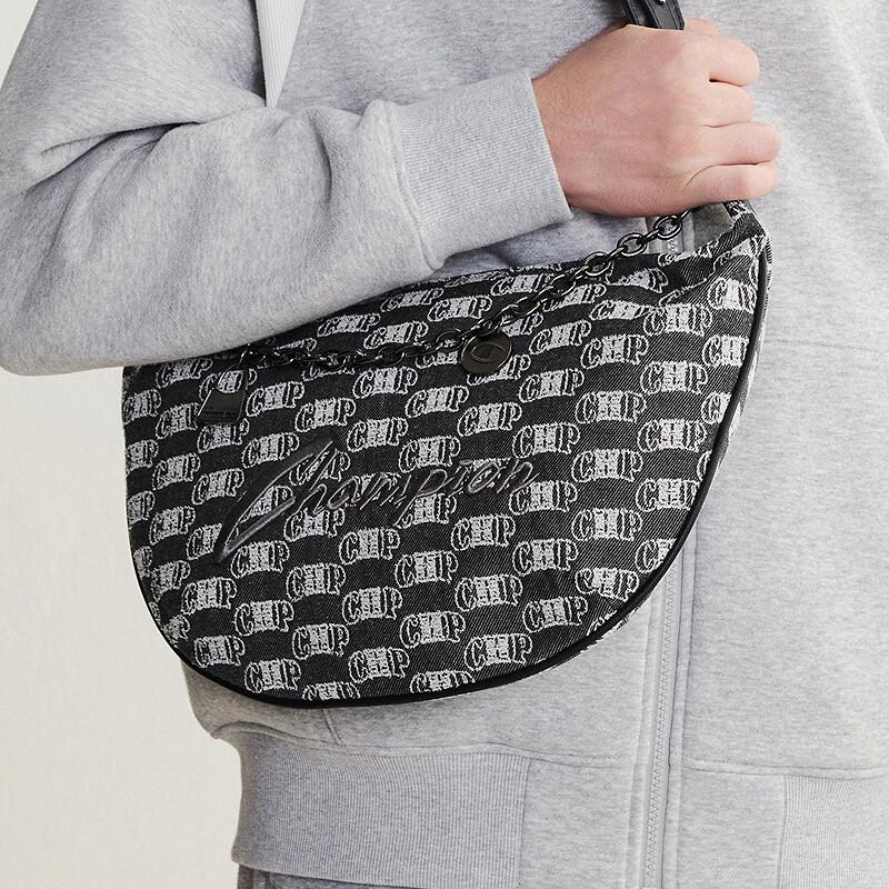 Champion Monogram Crescent Shoulder Bag